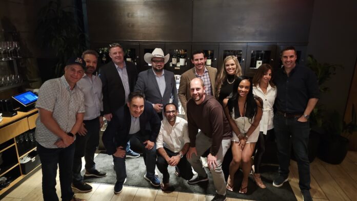 Some of the VerbaFlo team at dinner at InterFace | AI PropTech News