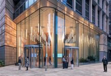British Land leases major office space to AI firm Entrance to One Triton Square | AI PropTech News