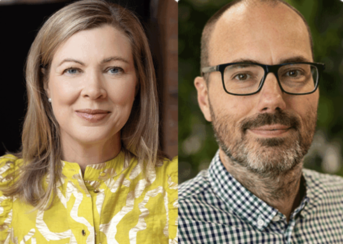 Simon Hargraves, Chief Product and Technology Officer & Sarah Wood, Chief Executive Officer, both of realestate.co.nz | AI PropTech News