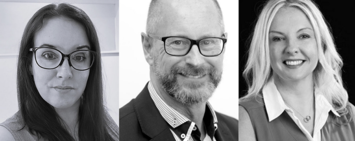 Jenny Randell, Senior Conveyancer, Amity Law (left), Paul Saunders, Managing Director, Amity Law (middle), Sarah Ryan Head of Legal Practice and Finance & Administration, Amity Law (right) | AI PropTech News